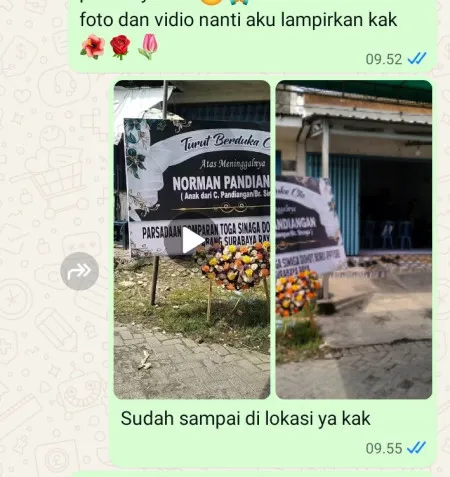 Pengiriman Karangan Bunga Nyamok Kajen