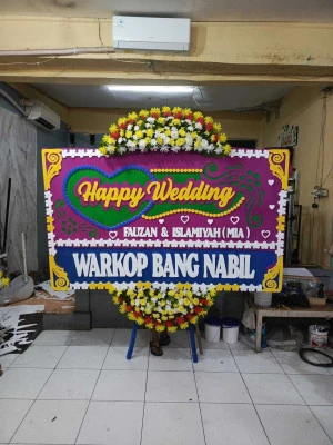 Papan Bunga di Nyamok Kajen
