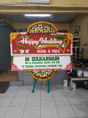 Papan Bunga di Nyamok Kajen