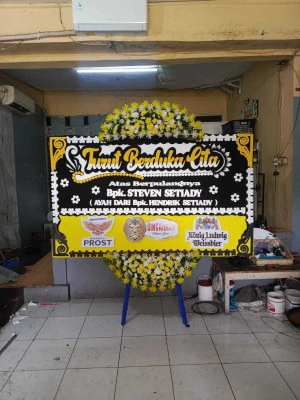 Papan Bunga di Nyamok Kajen