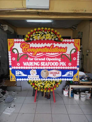 Papan Bunga di Nyamok Kajen